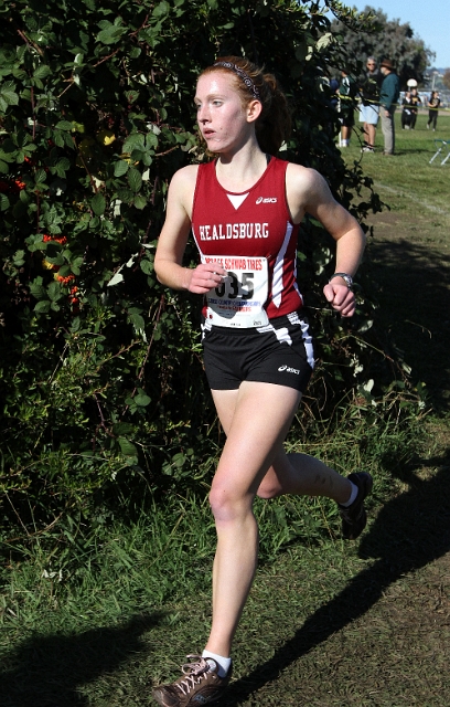 NCS XC D4  Girls-082.JPG - 2009 North Coast Section Cross Country Championships, Hayward High School, Hayward, California